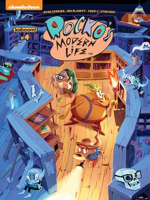 cover image of Rocko's Modern Life (2017), Issue 4